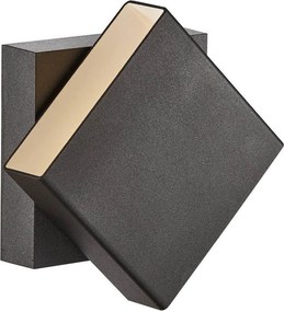 NORDLUX 2019061003 TURN Modern Kültéri Fali Lámpa Fekete LED IP54