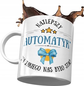 Bögre Automatizálás Legjobb Automatizálás Ajándék Nyomtatott Fotóval