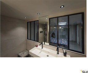 SLV 1001015 KAMUELA Kültéri Mennyezetbe Építhető Lámpa Fekete LED IP65