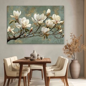 DUBLEZ | Nagy falikép - Magnólia virágok