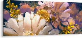 Virágok képe (120x50 cm)