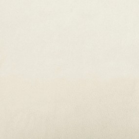 krém bársony loveseat kanapé 111 cm