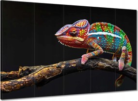 Vászonkép 100x70 Színes kaméleon