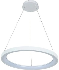 Brilagi - Dimmelhető LED kábeles csillár FALCON SLIM LED/42W/230V átm. 50 cm fehér + távirányító