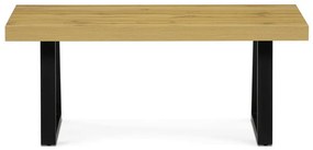 Dohányzóasztal 120x60cm, Bükk Színben, CT-R5212 oak