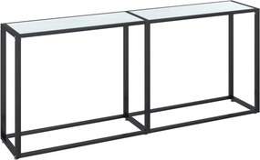 vidaXL fehér márvány edzett üveg tálalóasztal 180 x 35 x 75,5 cm