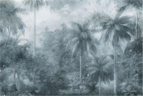 Fotótapéta Flizelina Dekoratív az irodába Trópusi növényzet 104x70 Ragasztó