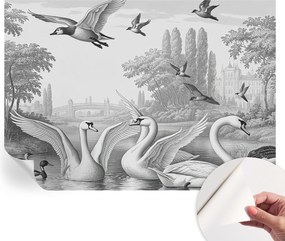 Fotótapéta Öntapadós tapéta a szobába Klasszikus tájkép 312x219 cm