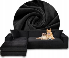 Sarok Huzat Kanapé Velúr Prémium Plüss Bal 2+2OS Oeko-tex