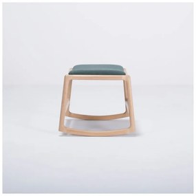 Dedo tölgyfa zsámoly zöld szövet ülőrésszel - Gazzda