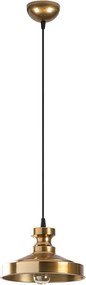 Berceste 182VINTAGE-S arany fém függőlámpa, 22 x 22 cm