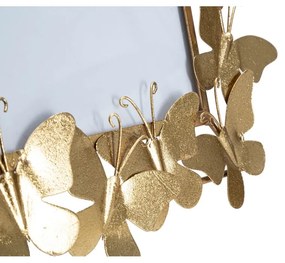 Aranyszínű fém álló képkeret 35x38 cm Butterfly – Mauro Ferretti