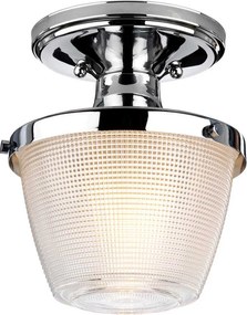 Elstead Lighting DUBLIN QZ-DUBLIN-SF-PC Plafonlámpa 1x60W/E27 IP44