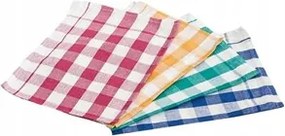 Konyhai törlőkendő szett 20db-os 100% pamut kockás mintás