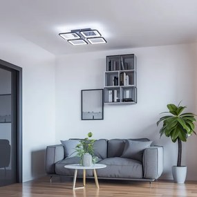 Brilagi - LED Dimmelhető felületre szerelhető csillár SQUARED LED/85W/230V 3000-6500K + távirányító