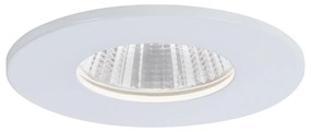 Paulmann 93670 Calla fürdőszobai beépíthető lámpa, kerek, fix, fehér, 4000K természetes fehér, beépített LED, 770 lm, IP65