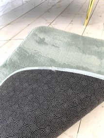 Royal Shaggy fürdőszobai szőnyeg Green (Zöld) 50x80cm