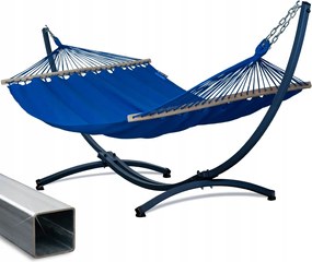 Függőágy acél vázzal Grande Horganyzott kerti függőágy Merida Potenza