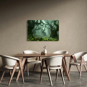 Kép - Egy mohával borított erdő (90x60 cm)