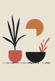 Poszter 67,5x100cm Otthoni kert