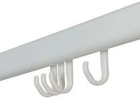 Sealskin Easy-Roll fehér zuhanyfüggönysín szett