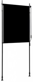 antracitszürke kültéri roló 100 x 270 cm