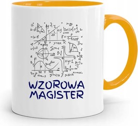 Mester Bögre Sárga Születésnapi Ajándék fényképes nyomtatással