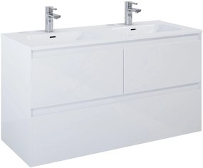Elita Split szekrény 120x45.8x63.5 cm Függesztett, mosdó alatti fehér 169097