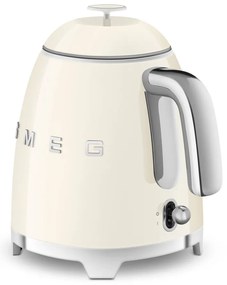 Krémszínű rozsdamentes acél vízforraló 800 ml Retro Style – SMEG