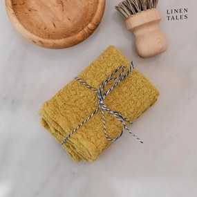 Len konyharuha szett 2 db-os 26x26 cm – Linen Tales
