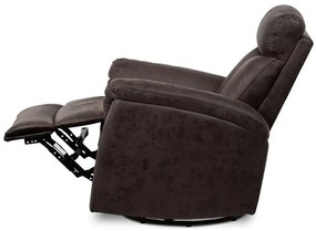 Barna Vintage Szövet Fekvőfotel. TV-333 BR3