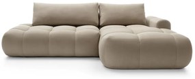 Sarokkanapé Ombre (J) (bézs + fekete) . 1100458