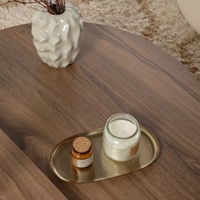 Orion Walnut White dohányzóasztal