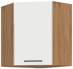 Felső konyhaszekrény Virion 60 x 60 GN-72 1F (45°) (lancelot tölgy + fehér). 1032558