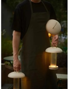 Nordlux - MIRANO újratölthető, érintésvezérelt asztali lámpa, dimmelhető LED, 3W/3,7V, bézs