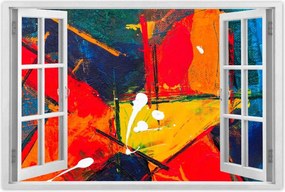 Poszterek 90x60 Absztrakt Asztalhegy