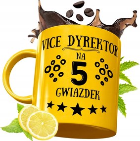 Arany Prémium Bögre Igazgatóhelyettesnek Ajándék Nyomtatott Fotóval