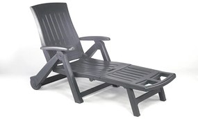 Zaffiro Napozóágy Antracit X