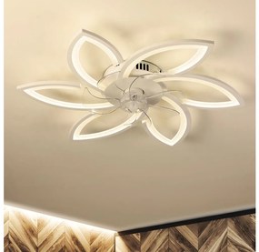 Brilagi Brilagi-LED Dimmelhető lámpa ventilátorral LED/50W/230V 3000-6500K fehér + távirányító BG1613