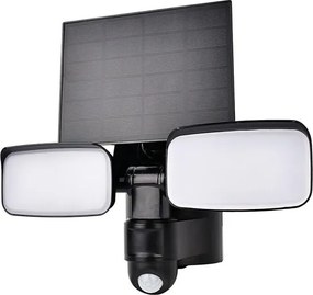 Solight WO7203 - LED napelemes reflektor érzékelővel LED/9W/3,7V 3600 mAh IP54