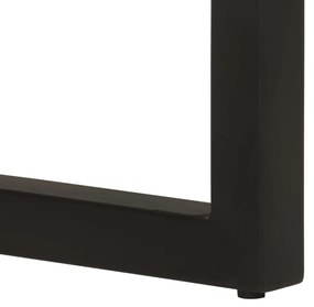 tömör újrahasznosított fa tálalóasztal 110x35x75 cm