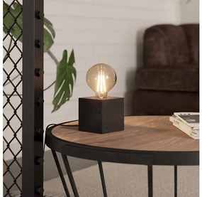 Eglo 43734 - Asztali lámpa PRESTWICK 1xE27/40W/230V antracit