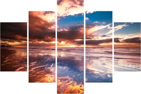 Kép - Esti strand (150x105 cm)