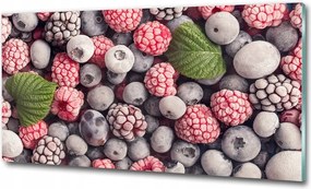 Fotó üvegkép Fagyasztott erdei gyümölcsök 125x50