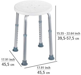 Bath/Shower Stool zuhanyszék, 45 x 45 cm - Wenko