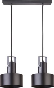 SIGMA LIGHTING 31193 RIF Többágú Függesztett Lámpa Fekete E27 IP20