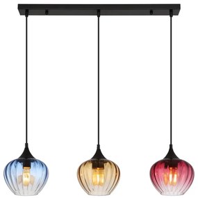 Globo 15748-3H - Csillár zsinóron SANDER 3xE27/60W/230V