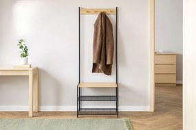 Álló fogas 3 polccal 60 x 40 x 175 cm