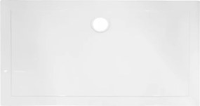 AQUAMARIN Zuhanytálca 121 x 71 cm téglalap alakú