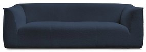 Sötétkék buklé kanapé 242 cm Giorgia – Bobochic Paris
